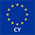 european flag with CY initials under it to indicate only Cypriot driving licence plates are accepted.
